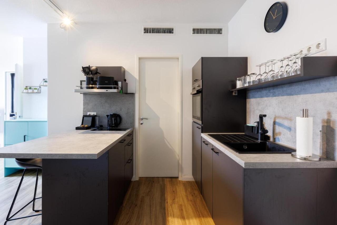 Glueck Auf Appartements Dueppelstrasse Оберхаузен Экстерьер фото