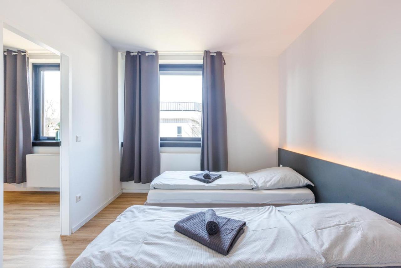 Glueck Auf Appartements Dueppelstrasse Оберхаузен Экстерьер фото