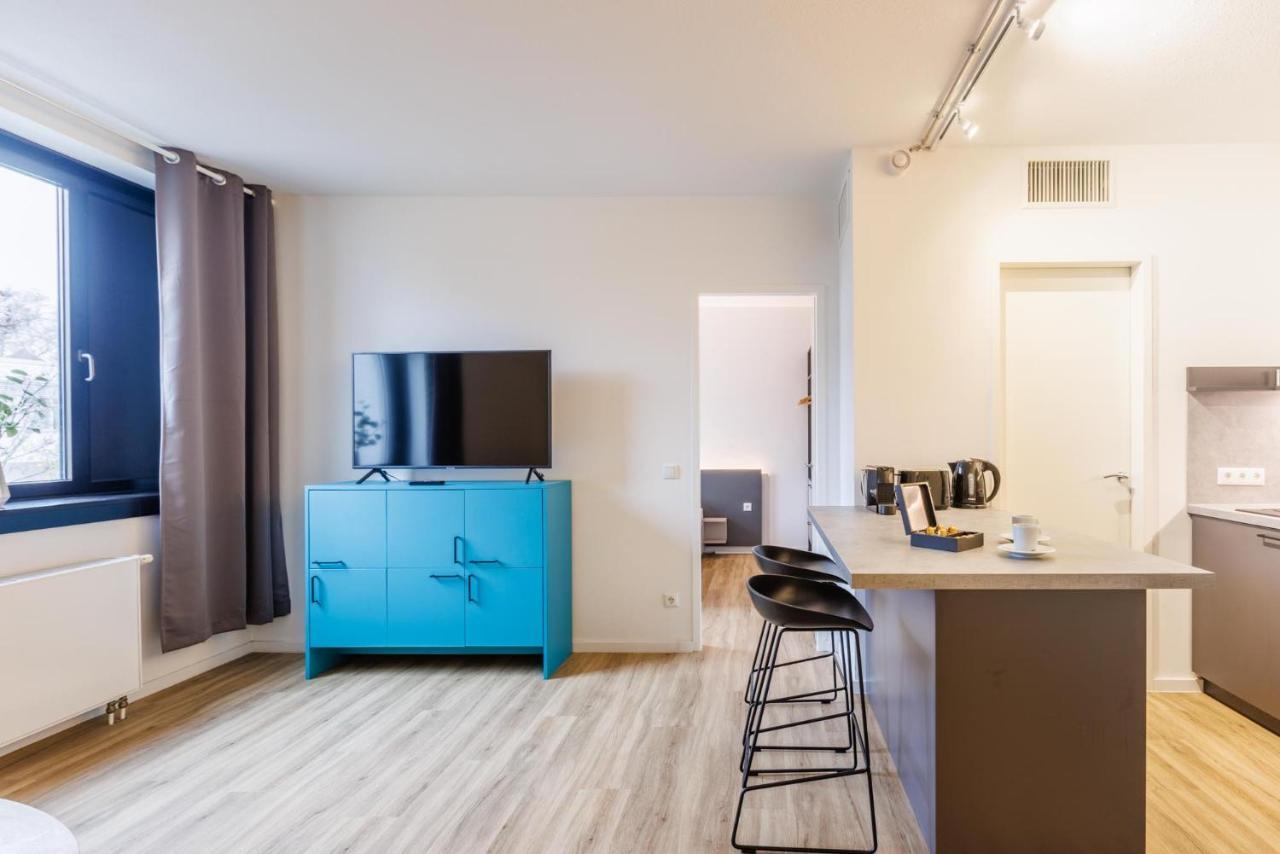 Glueck Auf Appartements Dueppelstrasse Оберхаузен Экстерьер фото