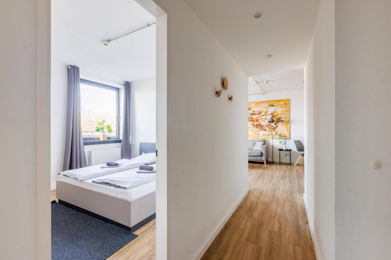 Glueck Auf Appartements Dueppelstrasse Оберхаузен Экстерьер фото