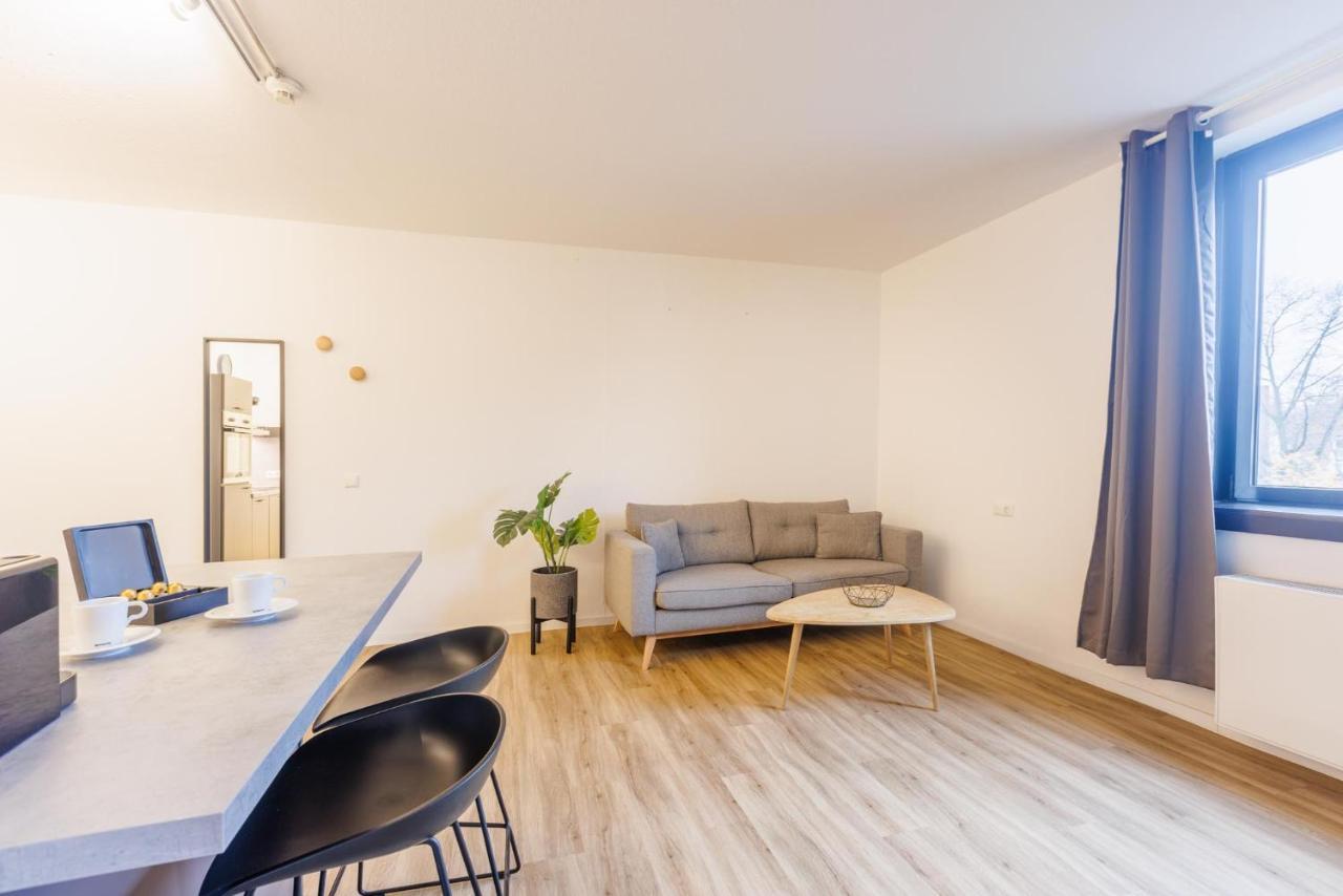 Glueck Auf Appartements Dueppelstrasse Оберхаузен Экстерьер фото