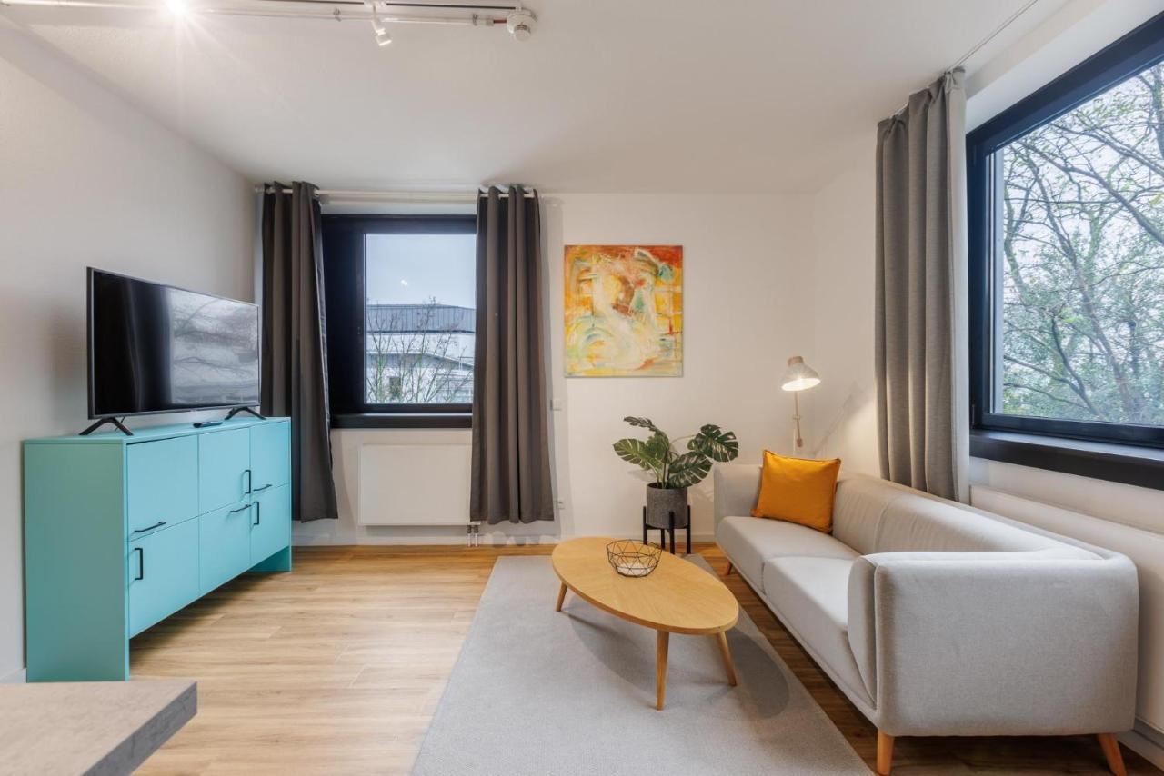Glueck Auf Appartements Dueppelstrasse Оберхаузен Экстерьер фото