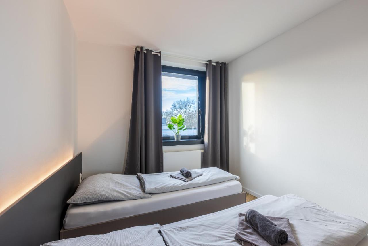 Glueck Auf Appartements Dueppelstrasse Оберхаузен Экстерьер фото